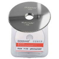 GODIAG P01W Angle Milling Cutter φ80x5xφ16x84° For Keyline Carat; JMA BERNA; VIENNA; SARATOGA Block A; Bravo; POKER; REKORD; SPEED; DUO, JZ-323