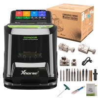 [US/EU Ship] 2026 Xhorse Condor XC-Twins XCMT01GL Key Cutting Machine with New Double Cutter Design Support Advanced AI Optical Recognition