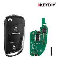 KEYDIY KD NB11-2 PCF Universal Flip Remote Key 2 Buttons for PSA Type 5Pcs/Lot