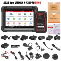 [Global Version] Launch X431 PRO DYNO Bidirectional Diagnostic Scanner Android 10 4+64GB 37+ HOT Functions support CAN-FD & DoIP