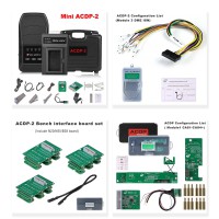 Yanhua Mini ACDP-2 BWM CAS Package with Module1 CAS Module and Module3 ISN Module and N20/N55/B38 Bench Interface Board