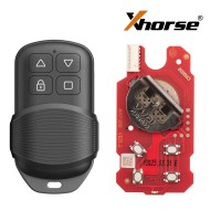5pcs/lot XHORSE XKGHG3EN Masker Style 4 Buttons Garage Remote Second Generation Universal Remote