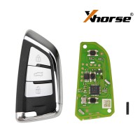 XHORSE XSDFX1EN 3 buttons Small Knife Style Universal Smart Key 5pcs/lot
