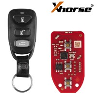 [US/UK/EU Ship] Hot XKHY00EN X007 XHORSE VVDI2 Hyundai Type Universal Remote Key 3 Buttons 5 pcs/lot Egnlish Version (WIRE REMOTE Key)