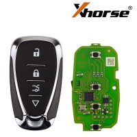 5pcs/lot XHORSE XSCLN1EN for Chevrolet Style Second Generation Universal Remote Key 4 Buttons​​​​​​​