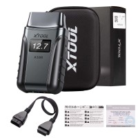 XTOOL A30M V2.0 Kit Bluetooth Full System Diagnostic Tool Bidirectional Scanner With Extension Cable and Carrying Case