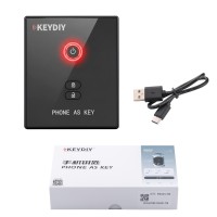 KEYDIY PAK01-TB Phone As Key Support Keyless Entry Bluetooth Vehicle Control