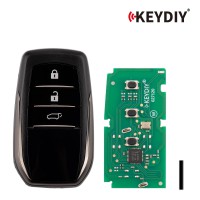 5pcs/lot KEYDIY KD ZB35-3 Universal Smart Remote Key 3 Buttons for Toyota Type
