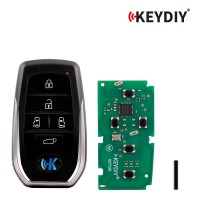 5pcs/lot KEYDIY KD ZB35-5 Universal Smart Remote Key 5 Buttons for Toyota Type