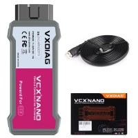 [EU Ship No Tax] VXDIAG VCX Nano For Renault All Systems Diagnostic Tool J2534 ECU Coding & Programming