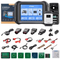 XTOOL X100 MAX Advanced Key Programming Tool + KC501+EEPROM Adapter Topology Mapping, ECU Coding/Programming, Bi-Directional Control CANFD/DoIP