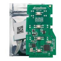 EONEBOSS ET14 Bluetooth Smart Key 4 Buttons 4A(AA, BA) PCB Key Board Only 5pcs/lot