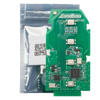 EONEBOSS ET15 Bluetooth Smart Key 4 Buttons 4A(AA, BA) PCB Key Board Only 5pcs/lot