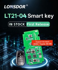 Lonsdor LT21-04 Smart Key Board(Only PCB) 4 Buttons Support Latest 2025+ Toyota 8A-B6