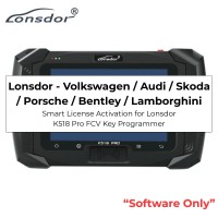 VW Audi Skoda Porsche Bentley Lamborghini IMMO Software License for Lonsdor K518 Pro FCV