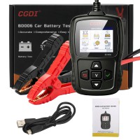 CGDI BD006 Car Battery Tester Rapidly Measure Cold-cranking Current Capability & State of Health(SoH) of Vehicle's Starting Battery Multiple language