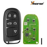 Xhorse XM38 Universal Smart Remote Key 5 Buttons Jeep Type 2 Style XSJP01EN 5pcs/lot