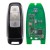 Keydiy FGB08 MQB49 5D Smart Key PCB with Silver Key Shell for VW Audi