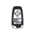 LONSDOR FO3H-0D High Frequency Remote Key for Ford Supports ID46 ID49, 868/902MHZ
