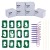 EoneBoss NXP 29Ax Key Copy Solder Free Adapters Set 12 Pieces for NK001 HK001