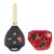 XHORSE XKTO22EN ( 4 Buttons -Triangular) Second Generation Wired Remote 5Pcs/Lot