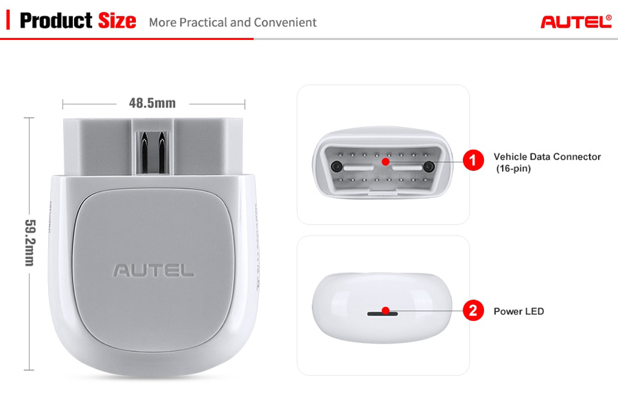 AUTEL AP200 Display