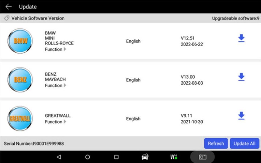 VIDENT iSmart800 Pro Update