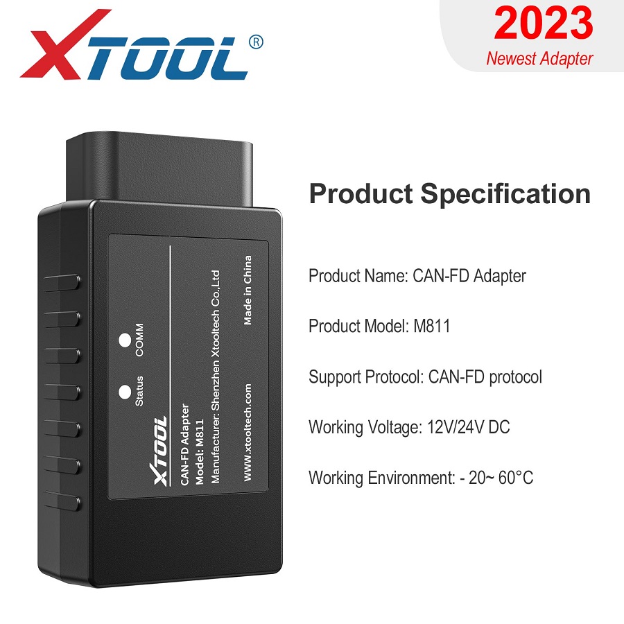 XTOOL CAN FD Adapter