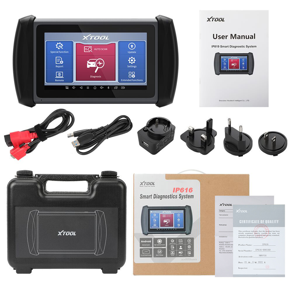 XTOOL InPlus IP616 full package