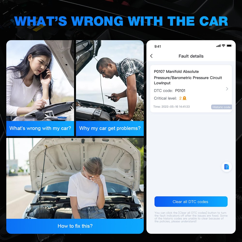 XTOOL AD20 PRO test your car