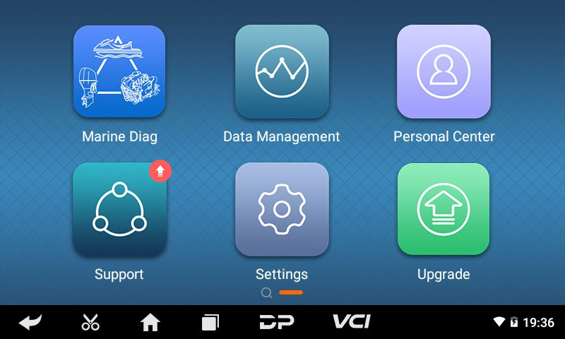 obdstar iscan Mercury scanner menu 1