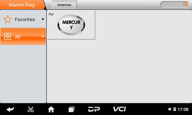 obdstar iscan Mercury scanner menu 2
