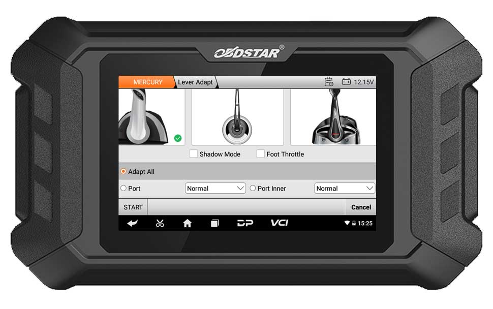 iScan MERCURY MARINE Function Display