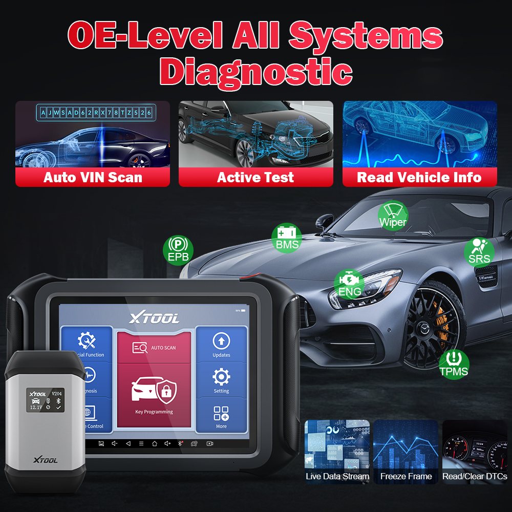 Xtool X100 MAX all system diagnosis