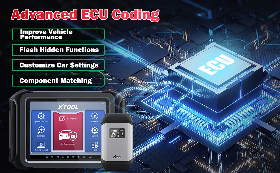 Xtool X100 MAX ecu coding