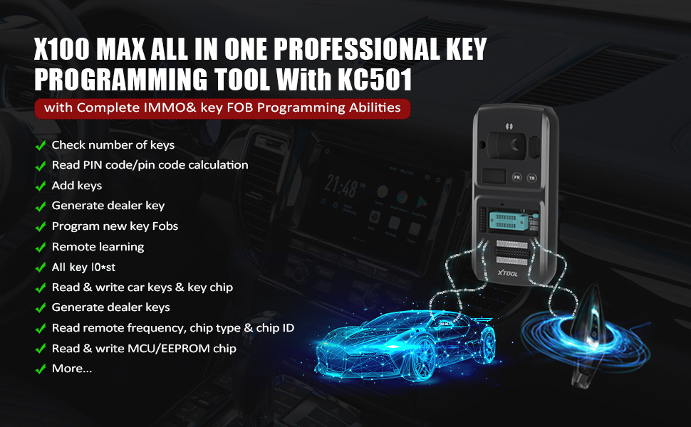 Xtool X100 MAX IMMO PROGRAMMER
