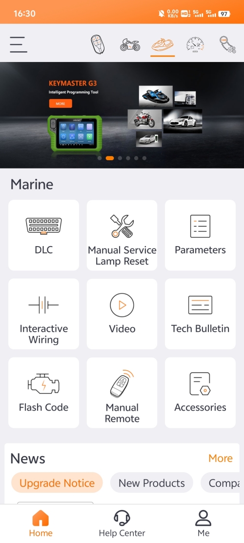 OBDSTAR ISCAN PRO SERIES for YANMAR Marine Diagnostic Scanner