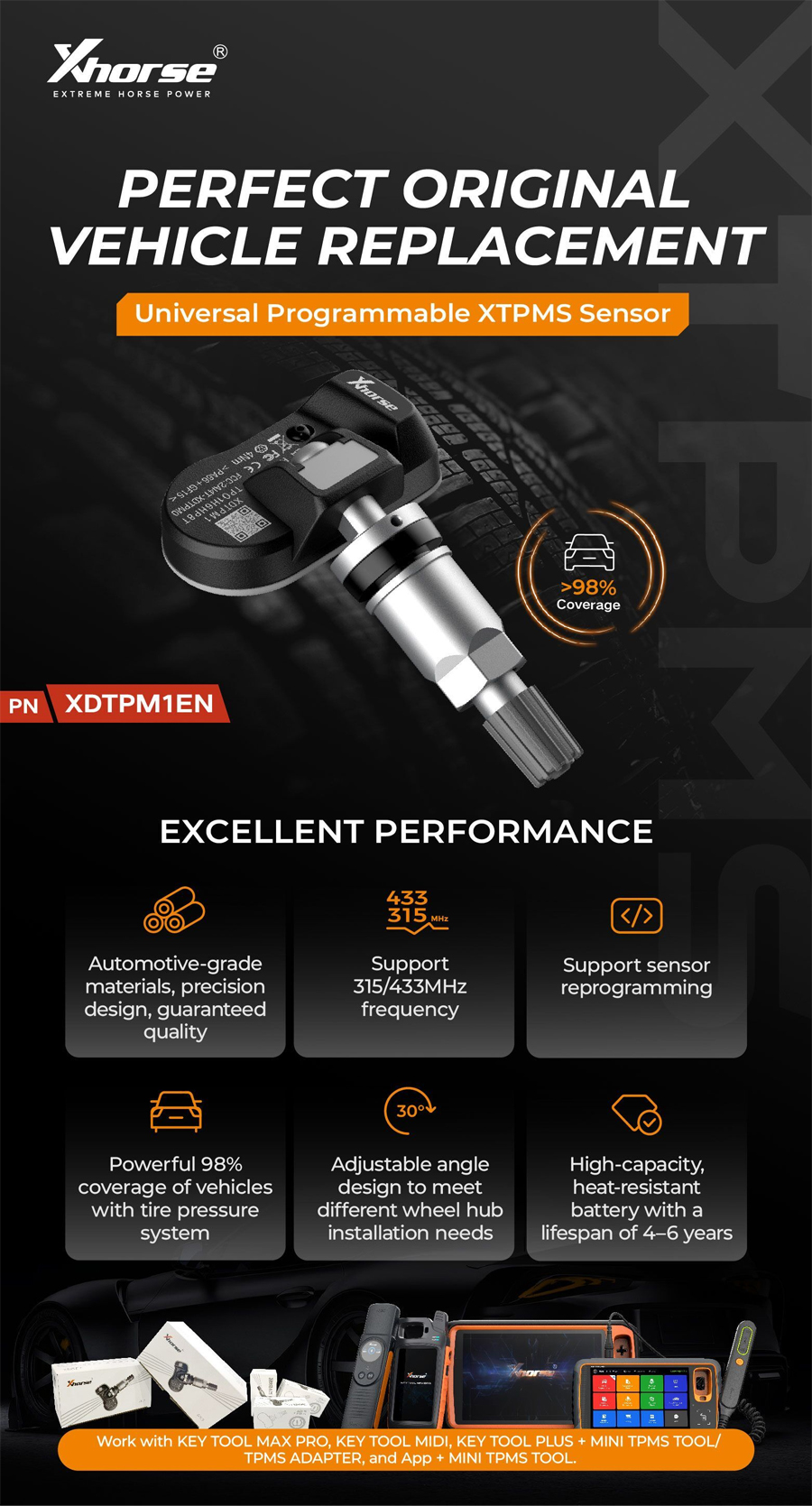 xhorse xtpms sensor