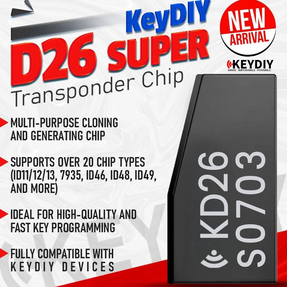 keydiy d26 super chip feature 1