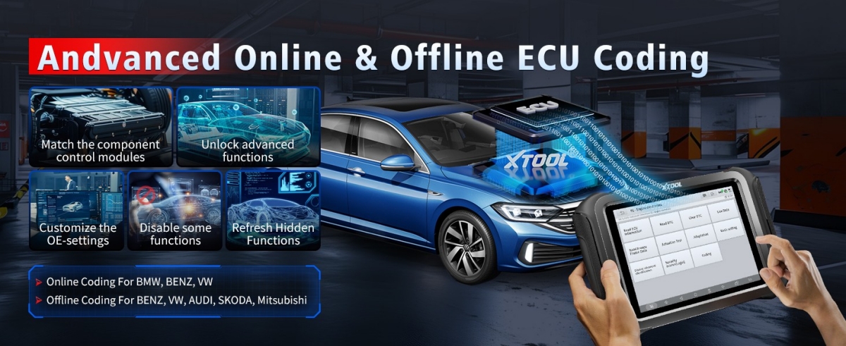 advanced online and offline ecu coding