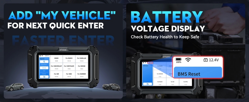 xtool d6s battery voltage test 