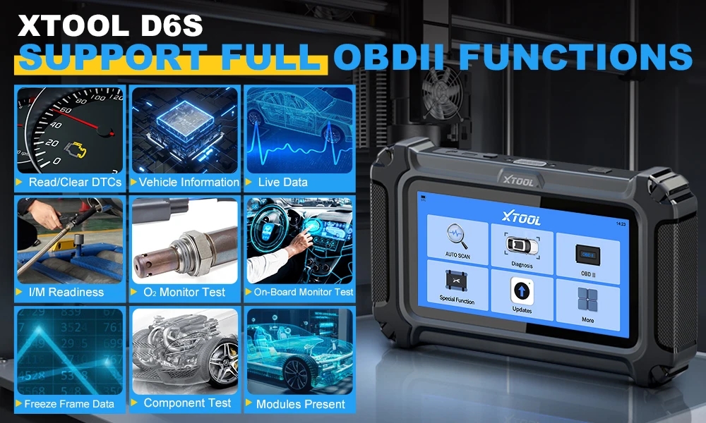 xtool d6s full obdii functions