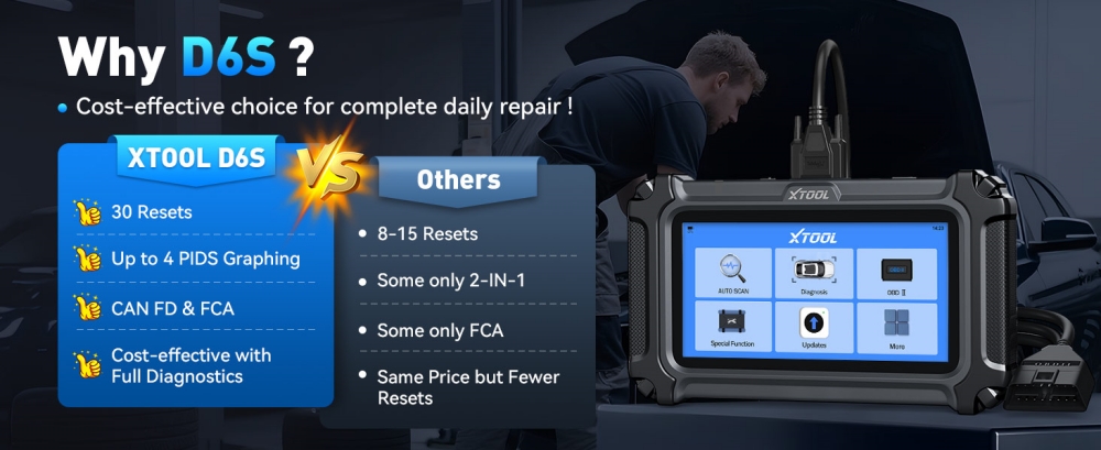xtool d6s vs others