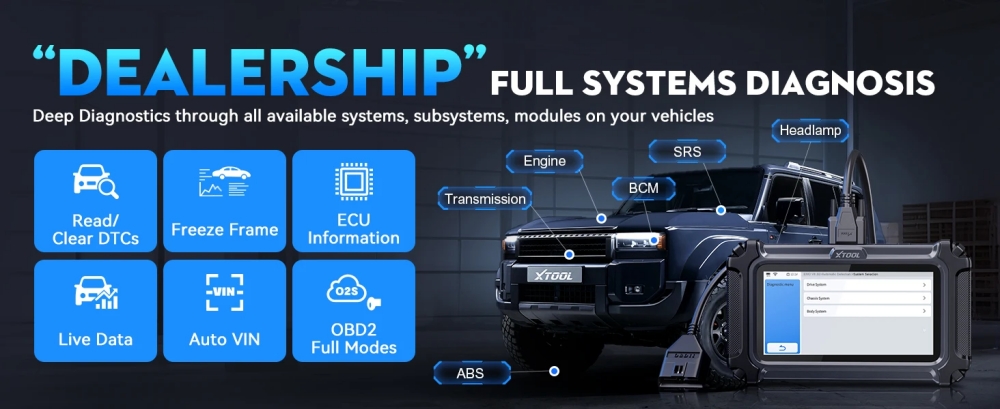 xtool d6s full system diagnosis 