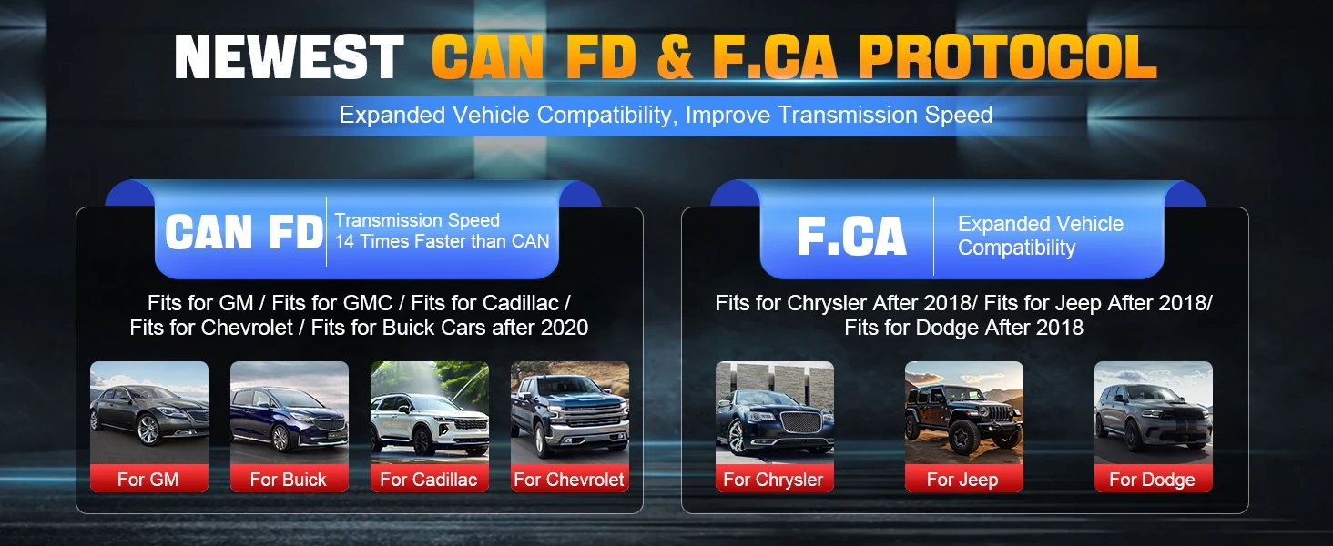 xtool d5 canfd and fca