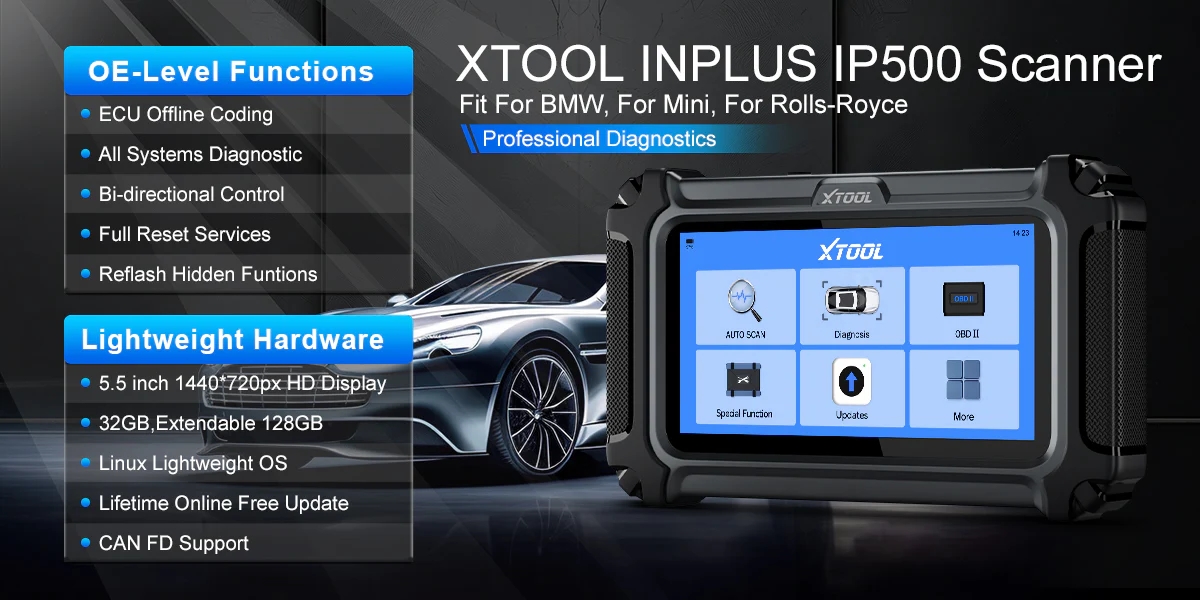 XTOOL IP500-BMR For BMW/Mini/Rolls-Royce