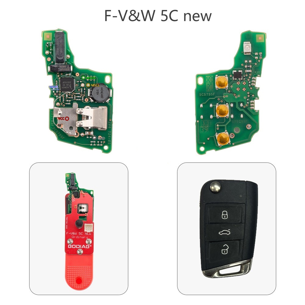VW 5C New pinout
