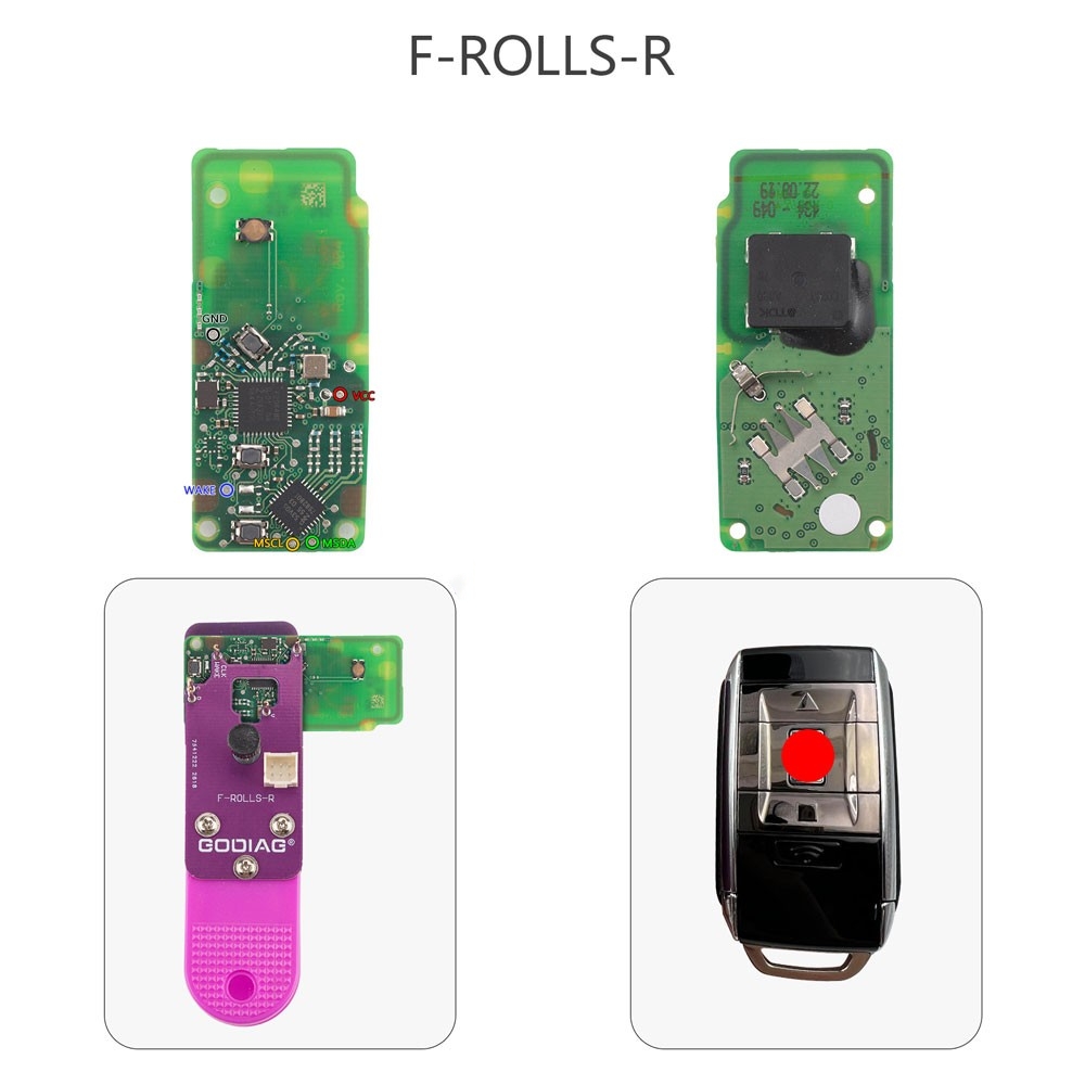 Rolls Royce Key pinout