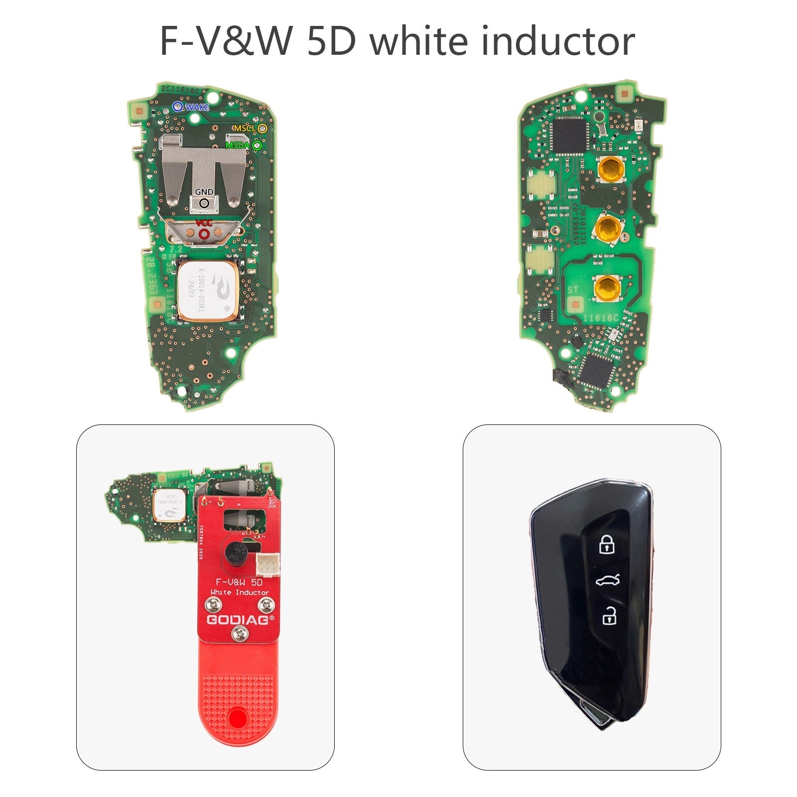 VW Golf 8 5D write inductor