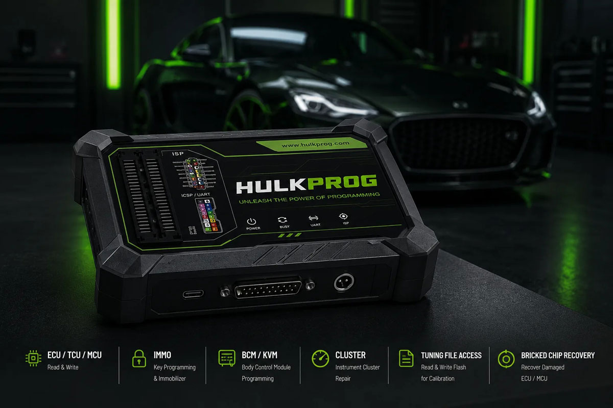 HULKPROG Bench EEPROM MCU ECU Programmer 